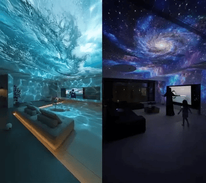 Hivatalos Bolt✨PKNEW®⭐ 360°-os galaxis és óceánhullám hangulatvetítő