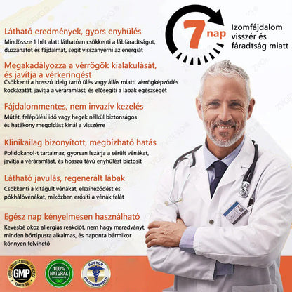 🌈 Zvoevo® Vein Ease mikro-tűs ápoló tapasz (pókgerincvénák, visszér, duzzanat, fáradt lábak kezelésére)