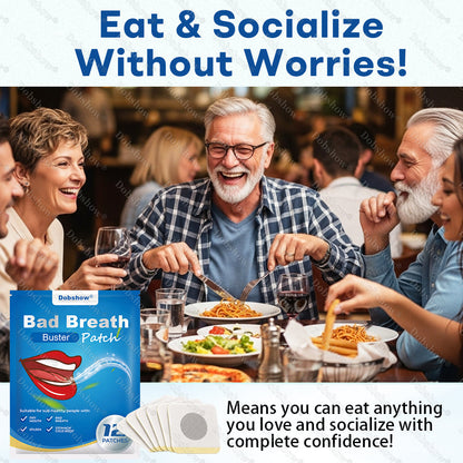 🎉🔥Best Seller🔥Dobshow® Bad Breath Buster Patch-Regulates intestinal flora and eliminates oral odor🎉Special limited-time discount