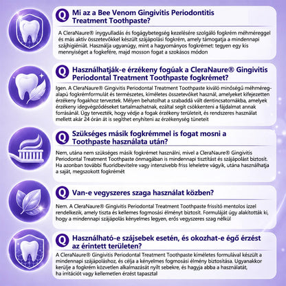 CleraNaure® Ínygyulladás és Fogágyproblémák Kezelésére Szolgáló Fogkrém👑