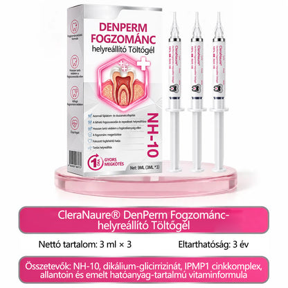 CleraNaure® DenPerm Fogzománc-helyreállító Töltőgél🎁