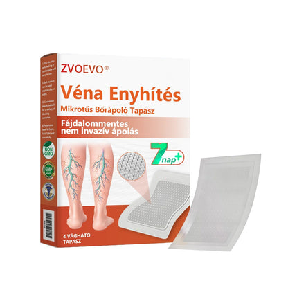 🌈 Zvoevo® Vein Ease mikro-tűs ápoló tapasz (pókgerincvénák, visszér, duzzanat, fáradt lábak kezelésére)