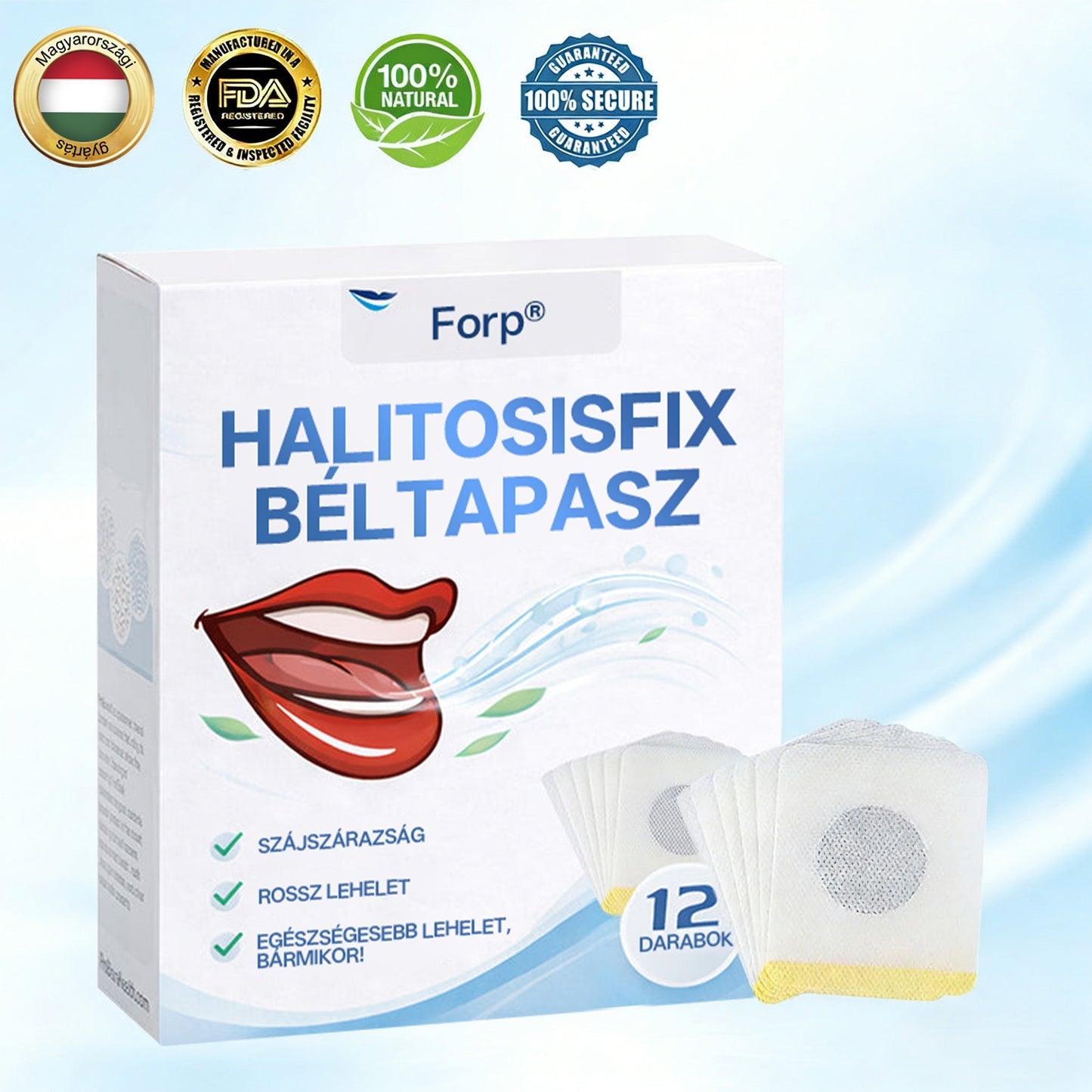 🔥Legnépszerűbb🔥Forp® Halitosis Fix Gut Tapas🎉Különleges, korlátozott ideig érvényes kedvezmény-🌻