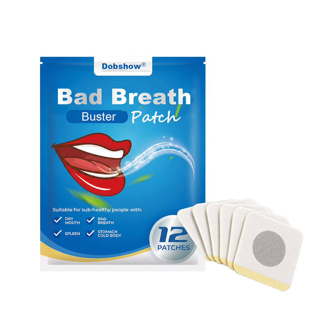 🎉🔥Best Seller🔥Dobshow® Bad Breath Buster Patch-Regulates intestinal flora and eliminates oral odor🎉Special limited-time discount