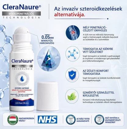 🦵 CleraNaure® Gyors Hatású Ízület- és Csonttámogató Formula ✨ Mikrotűs Ízület- és Csontregeneráló Görgő