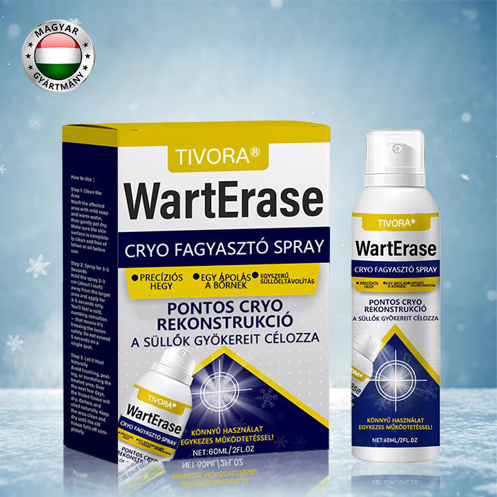 Tivora® WartErase – Fagyasztó Szemölcseltávolító Spray❄️