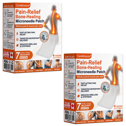 👨‍⚕️✅🇨🇦 Official Store:  CareBreeze® Pain-Relief Bone-Healing Microneedle Patch(🧑‍⚕️Reducing joint swelling, pain, stiffness, redness, warmth, soreness, and joint fatigue)