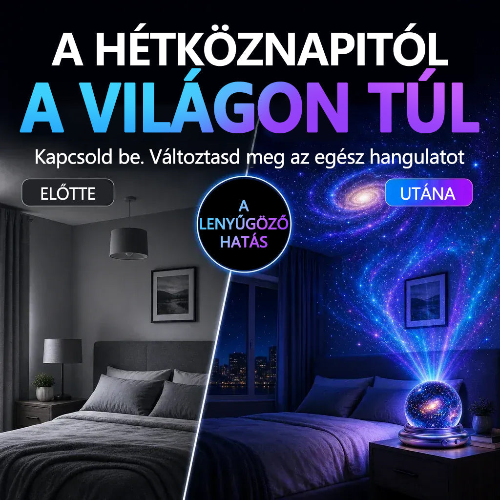 🔮⚡ NEXT-GEN ⚡ TOPACME 2026 DESIGN PICK – HD dinamikus 5D okos projektor ✦ éjszakai fény ✦ több világ hatás