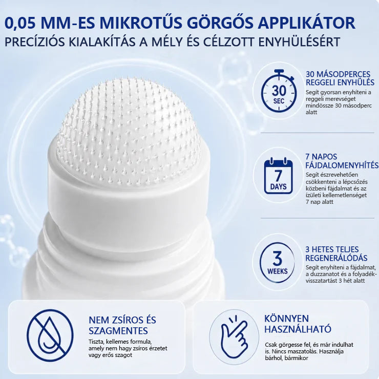 🦵 CleraNaure® Gyors Hatású Ízület- és Csonttámogató Formula ✨ Mikrotűs Ízület- és Csontregeneráló Görgő