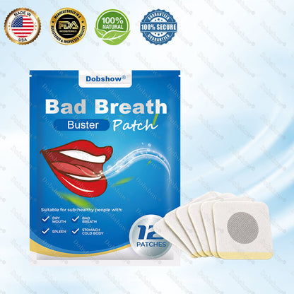 🎉🔥Best Seller🔥Dobshow® Bad Breath Buster Patch-Regulates intestinal flora and eliminates oral odor🎉Special limited-time discount