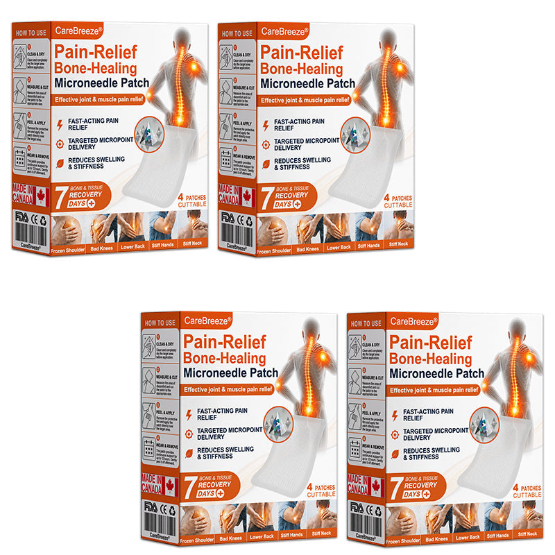 👨‍⚕️✅🇨🇦 Official Store:  CareBreeze® Pain-Relief Bone-Healing Microneedle Patch(🧑‍⚕️Reducing joint swelling, pain, stiffness, redness, warmth, soreness, and joint fatigue)