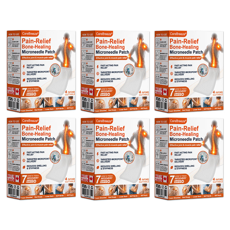 👨‍⚕️✅🇨🇦 Official Store:  CareBreeze® Pain-Relief Bone-Healing Microneedle Patch(🧑‍⚕️Reducing joint swelling, pain, stiffness, redness, warmth, soreness, and joint fatigue)