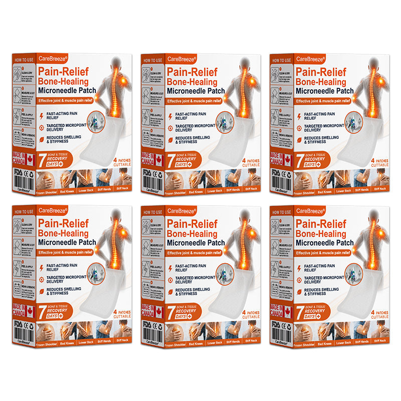👨‍⚕️✅🇨🇦 Official Store:  CareBreeze® Pain-Relief Bone-Healing Microneedle Patch(🧑‍⚕️Reducing joint swelling, pain, stiffness, redness, warmth, soreness, and joint fatigue)