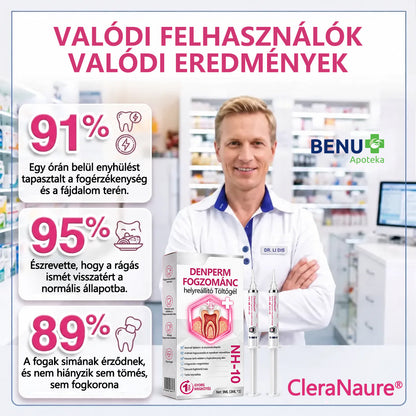 CleraNaure® DenPerm Fogzománc-helyreállító Töltőgél🎁