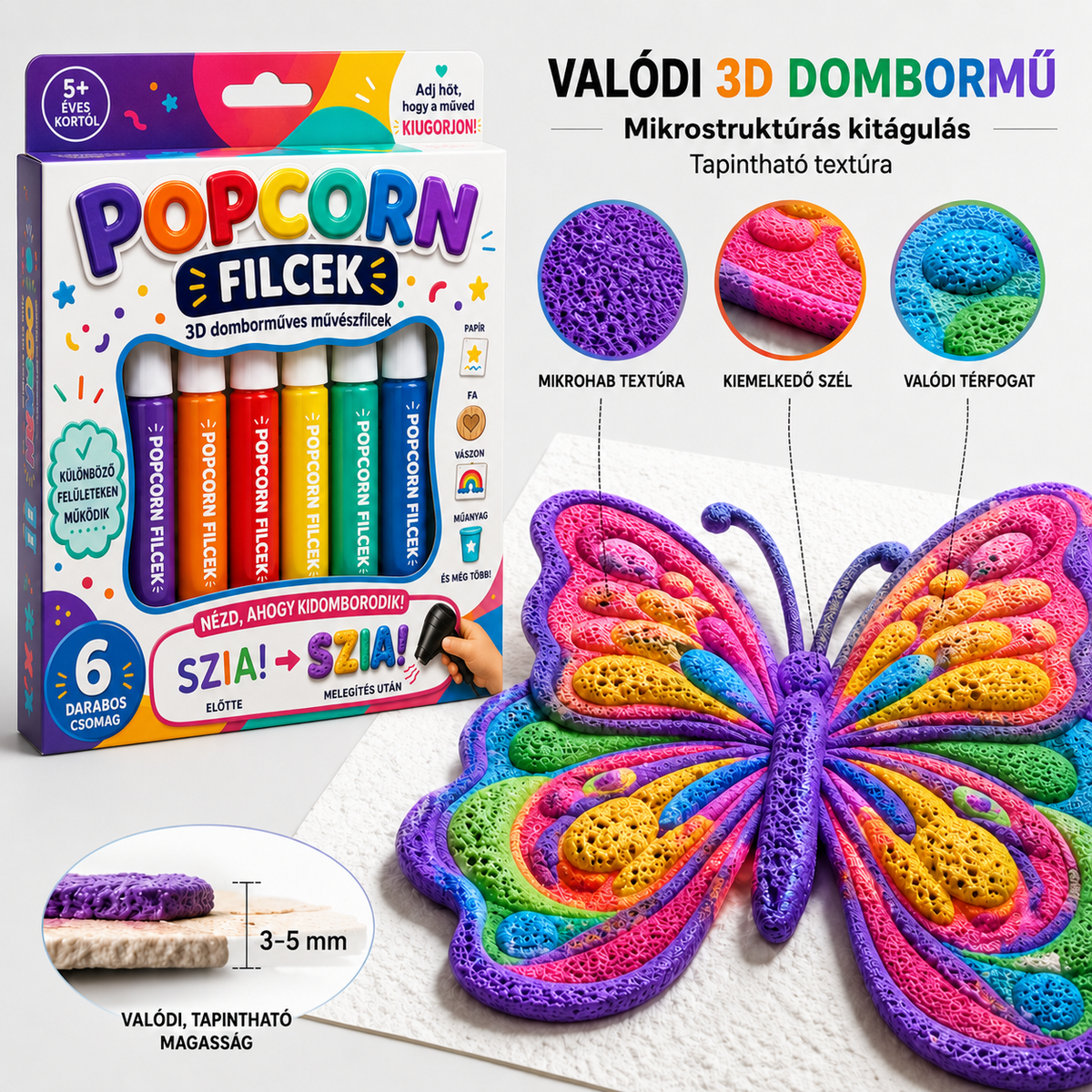 🎁𝐁i𝐥𝐥𝐡𝐨𝐥®🗽🖍️ Rendelj még ma, és spórolj 50%-ot丨𝐁i𝐥𝐥𝐡𝐨𝐥® 3D domborműves művészeti filctoll – Alakítsd a lapos rajzokat kézzel is tapintható 3D műalkotásokká