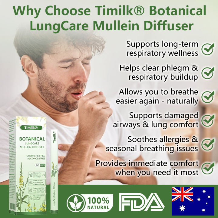 Timilk® Botanical LungCare Mullein Diffuser
