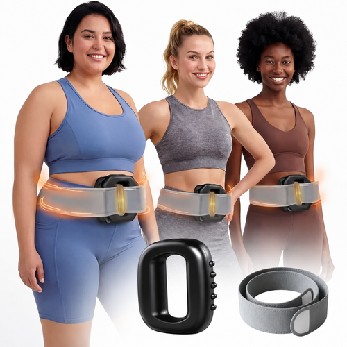 Vevriz®  3-in-1 Thermogenic Tummy Control Vibrating Fascia Ring